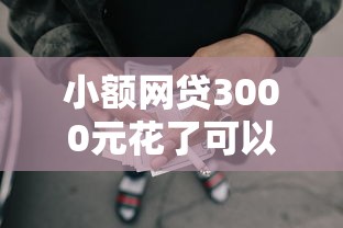 小额网贷3000元花了可以贷款的平台，哪些网贷比较正规的6个平台介绍
