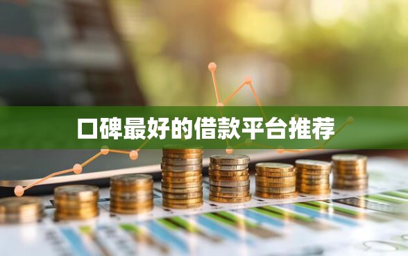 口碑最好的借款平台推荐