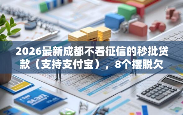 2026最新成都不看征信的秒批贷款（支持支付宝），8个摆脱欠款束缚贷款新口子无私分享