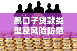 黑口子贷款类型及风险防范指南