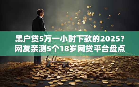 黑户贷5万一小时下款的2025？网友亲测5个18岁网贷平台盘点