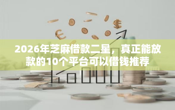 2026年芝麻借款二星，真正能放款的10个平台可以借钱推荐