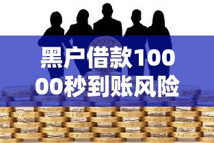 黑户借款10000秒到账风险解析