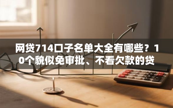 网贷714口子名单大全有哪些？10个貌似免审批、不看欠款的贷款口子合集