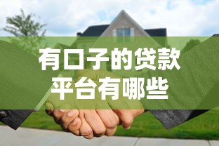 有口子的贷款平台有哪些