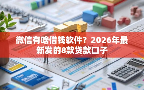 微信有啥借钱软件？2026年最新发的8款贷款口子
