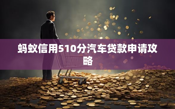 蚂蚁信用510分汽车贷款申请攻略
