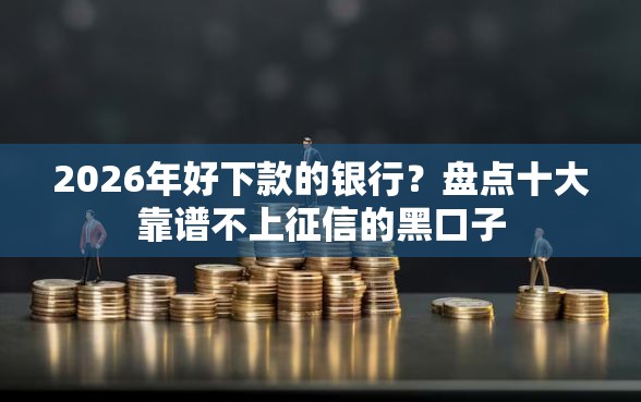 2026年好下款的银行？盘点十大靠谱不上征信的黑口子