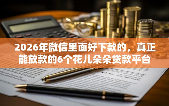 2026年微信里面好下款的，真正能放款的6个花儿朵朵贷款平台官网推荐