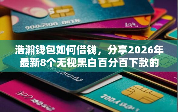 浩瀚钱包如何借钱，分享2026年最新8个无视黑白百分百下款的借款软件