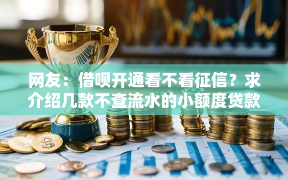 网友：借呗开通看不看征信？求介绍几款不查流水的小额度贷款平台
