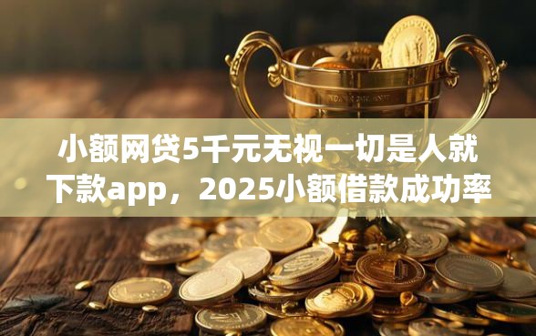 小额网贷5千元无视一切是人就下款app，2025小额借款成功率最高的app的6个平台介绍