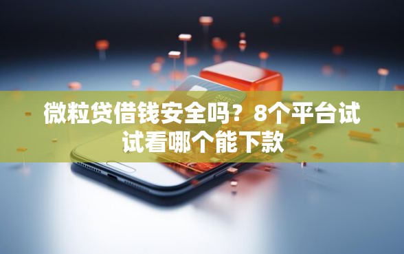 微粒贷借钱安全吗？8个平台试试看哪个能下款