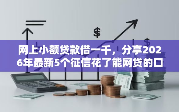 网上小额贷款借一千，分享2026年最新5个征信花了能网贷的口子