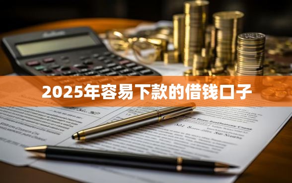2025年容易下款的借钱口子