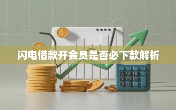 闪电借款开会员是否必下款解析