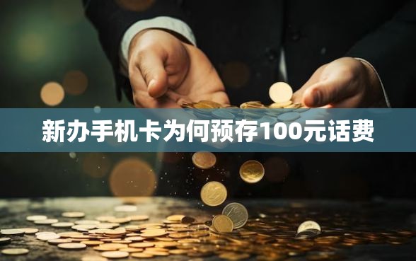 新办手机卡为何预存100元话费