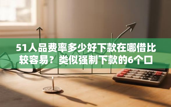 51人品费率多少好下款在哪借比较容易？类似强制下款的6个口子参考