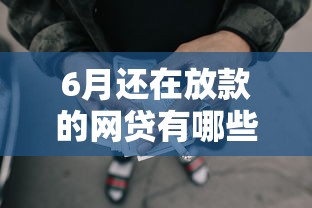 6月还在放款的网贷有哪些？分享10个借款平台借钱好