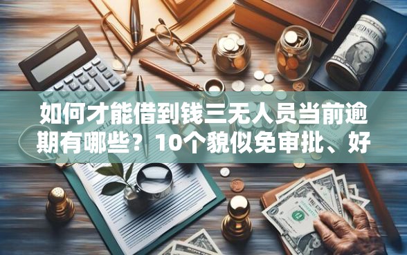 如何才能借到钱三无人员当前逾期有哪些？10个貌似免审批、好下款的网贷口子2025合集
