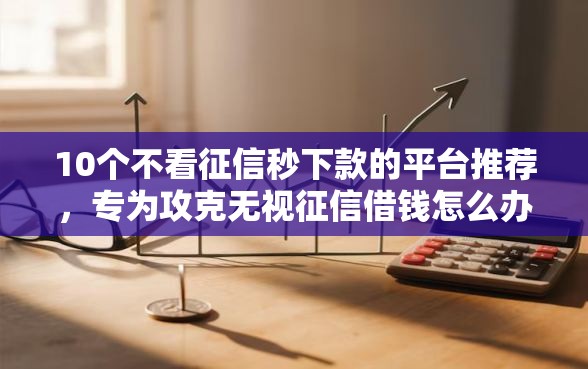 10个不看征信秒下款的平台推荐，专为攻克无视征信借钱怎么办难题