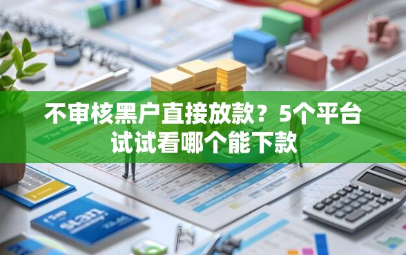 不审核黑户直接放款?5个平台试试看哪个能下款 不审核黑户直接放款?5个平台试试看哪个能下款