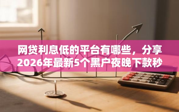 网贷利息低的平台有哪些，分享2026年最新5个黑户夜晚下款秒审核的平台