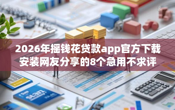 2026年摇钱花贷款app官方下载安装网友分享的8个急用不求评分快借无忧的软件我觉得不错！
