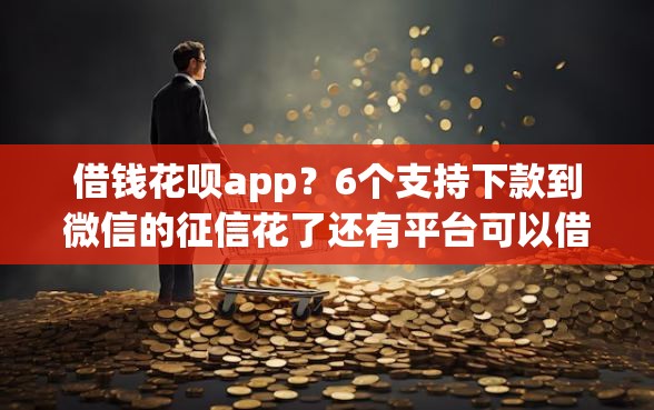 借钱花呗app？6个支持下款到微信的征信花了还有平台可以借款