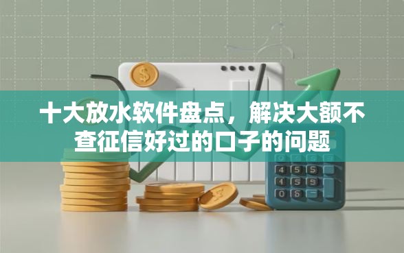 十大放水软件盘点，解决大额不查征信好过的口子的问题