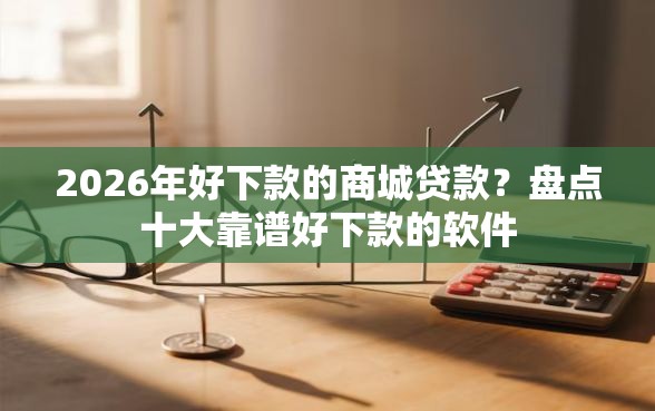 2026年好下款的商城贷款？盘点十大靠谱好下款的软件