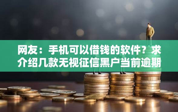 网友：手机可以借钱的软件？求介绍几款无视征信黑户当前逾期必下款的口子
