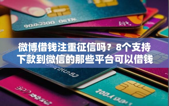 微博借钱注重征信吗？8个支持下款到微信的那些平台可以借钱