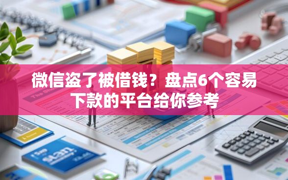 微信盗了被借钱？盘点6个容易下款的平台给你参考