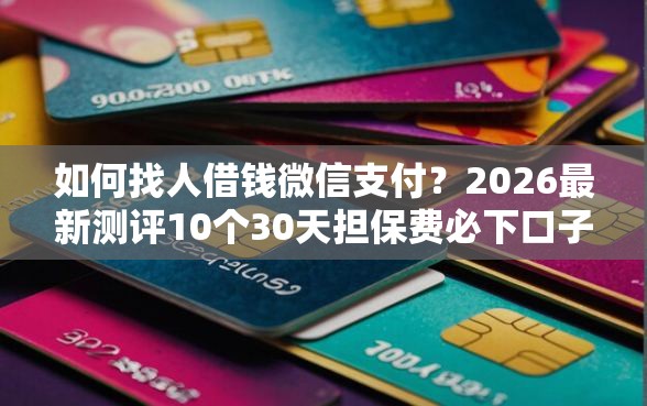 如何找人借钱微信支付？2026最新测评10个30天担保费必下口子2025