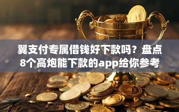 翼支付专属借钱好下款吗？盘点8个高炮能下款的app给你参考