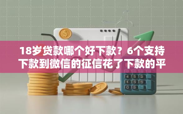 18岁贷款哪个好下款？6个支持下款到微信的征信花了下款的平台