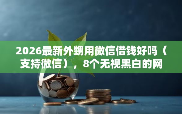 2026最新外甥用微信借钱好吗（支持微信），8个无视黑白的网贷平台无私分享