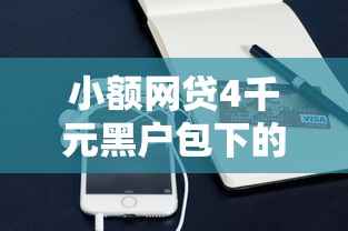 小额网贷4千元黑户包下的口子，可以马上借到钱的口子叫什么的5个平台介绍