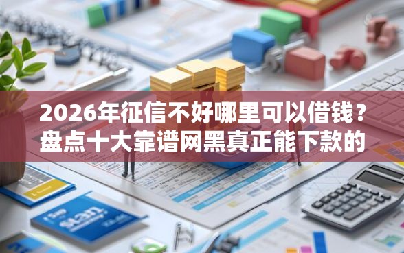 2026年征信不好哪里可以借钱?盘点十大靠谱网黑真正能下款的口子 2026年征信不好哪里可以借钱?盘点十大靠谱网黑真正能下款的口子
