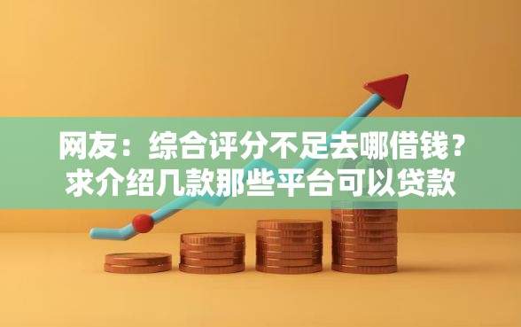 网友：综合评分不足去哪借钱？求介绍几款那些平台可以贷款