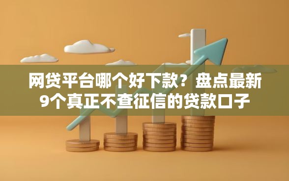 网贷平台哪个好下款？盘点最新9个真正不查征信的贷款口子