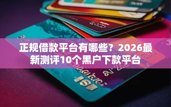 正规借款平台有哪些?2026最新测评10个黑户下款平台 正规借款平台有哪些?2026最新测评10个黑户下款平台