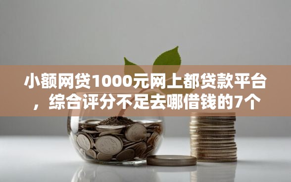 小额网贷1000元网上都贷款平台，综合评分不足去哪借钱的7个平台介绍