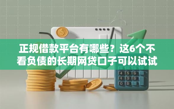 正规借款平台有哪些？这6个不看负债的长期网贷口子可以试试