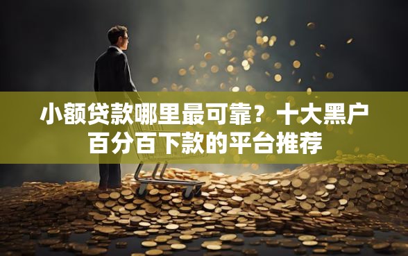 小额贷款哪里最可靠？十大黑户百分百下款的平台推荐