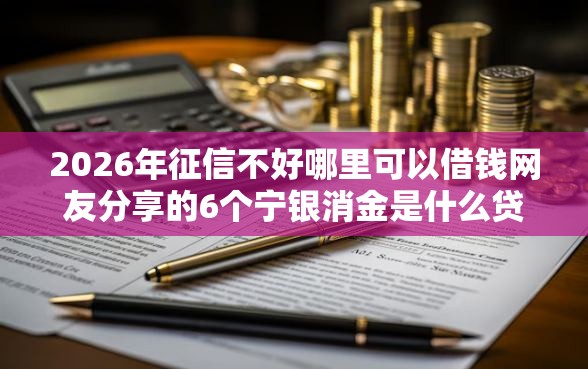 2026年征信不好哪里可以借钱网友分享的6个宁银消金是什么贷款平台我觉得不错！