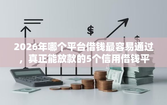 2026年哪个平台借钱最容易通过，真正能放款的5个信用借钱平台推荐