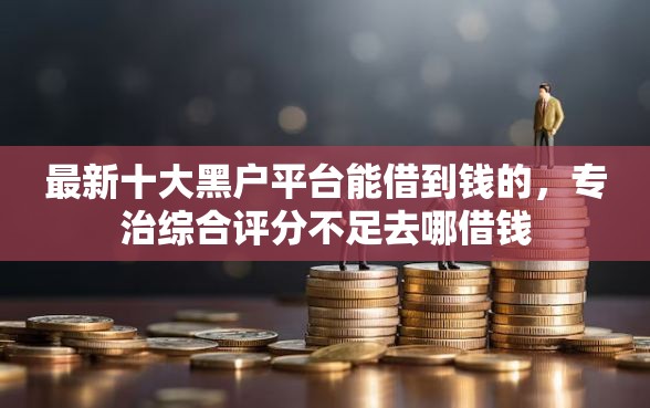 最新十大黑户平台能借到钱的，专治综合评分不足去哪借钱