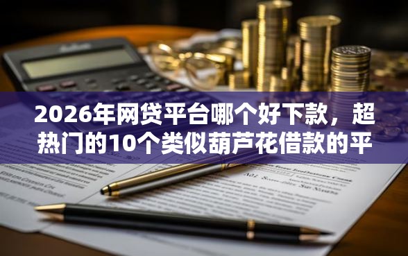 2026年网贷平台哪个好下款，超热门的10个类似葫芦花借款的平台推荐